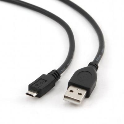 Дата кабель USB 2.0 AM to Micro 5P 0.1m Cablexpert (CCP-mUSB2-AMBM-0.1M)