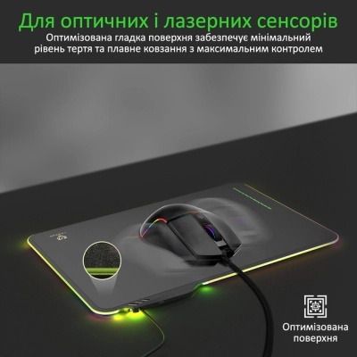 Килимок для мишки Vertux FluxPad Speed Black (fluxpad.black)