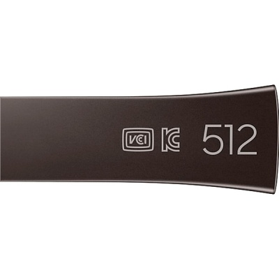 USB флеш накопичувач Samsung 512GB Bar Plus Titanium Gray USB 3.2 (MUF-512BE4/APC)