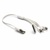 Дата кабель USB 2.0 AM - Mini, Micro, Lightning, I-Pod, 0.3м PowerPlant (KABUSBALL)