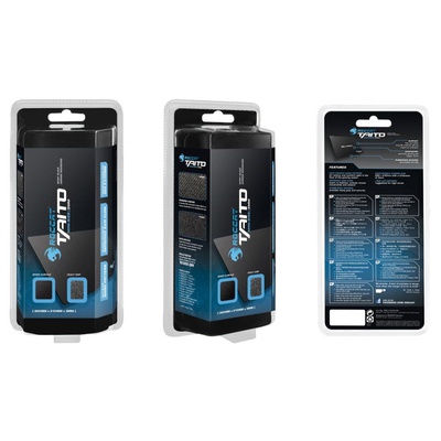 Коврик Roccat Taito Mini-Size 3mm - Shiny Black Gaming Mousepad (ROC-13-053)