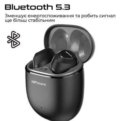 Навушники HiFuture OlymBuds3 Black (olymbuds3.black)