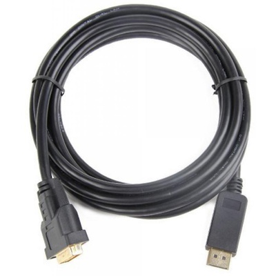 Кабель мультимедійний Display Port to DVI 24+1pin, 1.8m Cablexpert (CC-DPM-DVIM-1.8М)