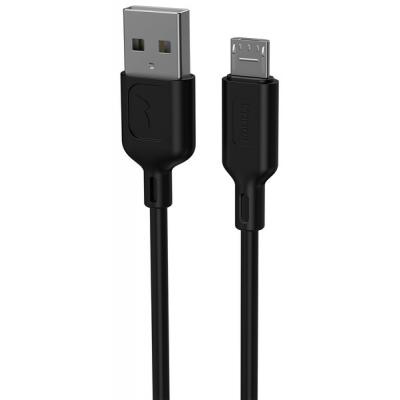 Дата кабель USB 2.0 AM to Micro 5P 1.2m Fast T-M829 T-Phox (T-M829 Black)