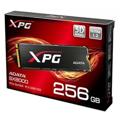 Накопитель SSD M.2 2280 256GB ADATA (ASX8000NPC-256GM-C)