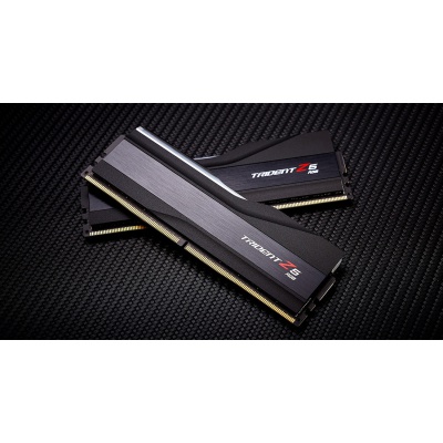 Модуль пам'яті для комп'ютера DDR5 48GB (2x24GB) 8000 MHz Trident Z5 RGB Black G.Skill (F5-8000J4048F24GX2-TZ5RK)