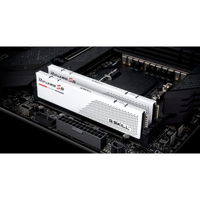 Модуль пам'яті для комп'ютера DDR5 64GB (2x32GB) 6000 MHz Ripjaws S5 G.Skill (F5-6000J3040G32GX2-RS5W)