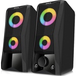 Акустична система REAL-EL S-107 USB Black (EL121100017)