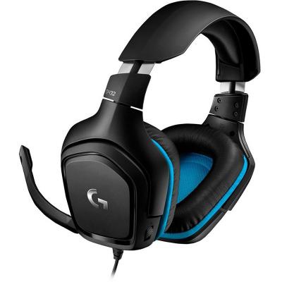 Навушники Logitech G432 7.1 Surround Sound Wired Gaming Headset (981-000770)