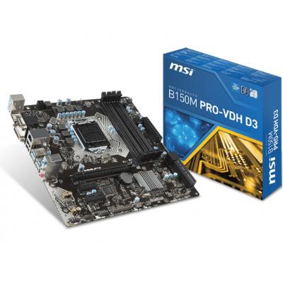 Материнская плата MSI B150M PRO-VDH D3