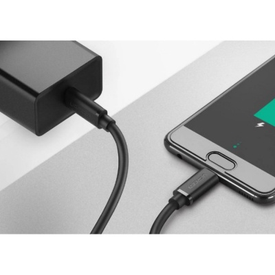Дата кабель USB Type-C to Type-C 0.5m US286 3A (Black) Ugreen (50996)