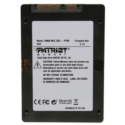 Накопитель SSD 2.5' 240GB Patriot (PP240GS25SSDR)