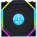 Кулер до корпусу Lian Li Uni Fan SL WIRELESS LCD Reverse, 120-1 (G99.12RSLLCD1W1B.00)