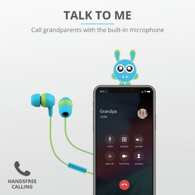 Наушники Trust Buddi Kids Mic Blue (23421)