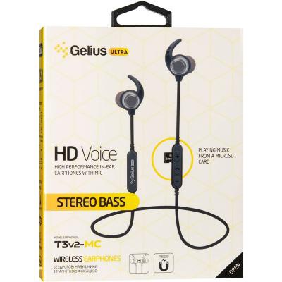 Наушники Gelius Ultra T3v2-MC Black (T3v2-MC Black)