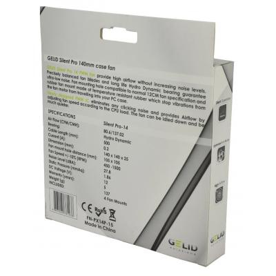 Кулер до корпусу Gelid Solutions Silent PRO 14 PWM 140 mm (FN-PX14-P-15)