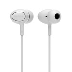 Наушники HF RM-515 White (mic + button call answering) Remax (42265)