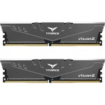 Модуль памяти для компьютера DDR4 16GB (2x8GB) 3600 MHz Vulcan Z Gray Team (TLZGD416G3600HC18JDC01)