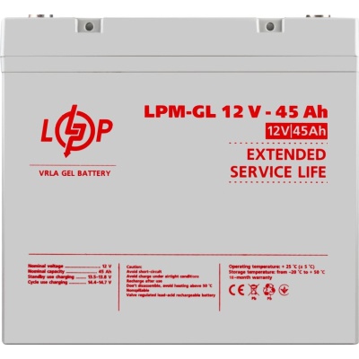 Батарея до ДБЖ LogicPower LPM-GL 12V 40Ah (20269)
