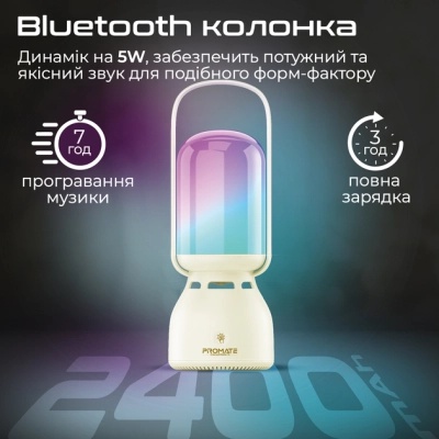 Акустична система Promate Campmate-5 White (campmate-5)