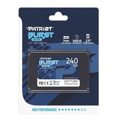 Накопитель SSD 2.5' 240GB Burst Elite Patriot (PBE240GS25SSDR)