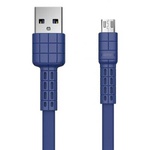 Дата кабель USB 2.0 AM to Micro 5P 1.0m Armor Series blue Remax (RC-116M-BLUE)