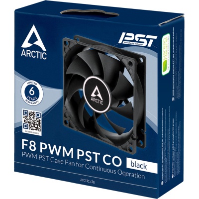 Кулер до корпусу Arctic F8 PWM PST CO (ACFAN00206A)