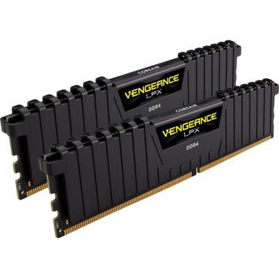 Модуль пам'яті для комп'ютера DDR4 8GB (2x4GB) 3000 MHz Vengeance LPX black Corsair (CMK8GX4M2C3000C16)