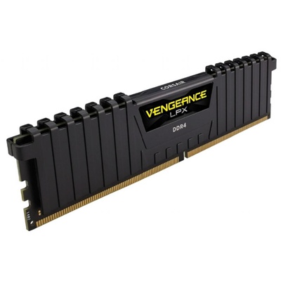 Модуль памяти для компьютера DDR4 16GB 2400 MHz Vengeance LPX Black CORSAIR (CMK16GX4M1A2400C14)