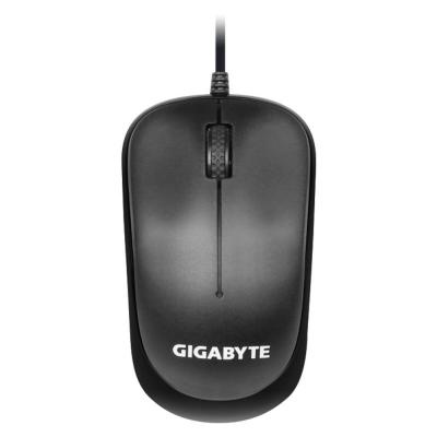 Комплект Gigabyte GK-KM6300 USB UKR Black (GK-KM6300)