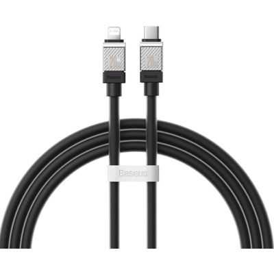 Дата кабель USB-C to Lightning 2.0m CoolPlay Fast Charging 20W black Baseus (CAKW000101)