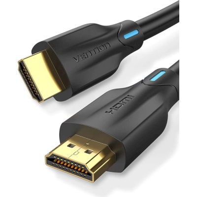 Кабель мультимедійний HDMI to HDMI 1.5m V2.1 8K 60Hz PVC Vention (AANBG)