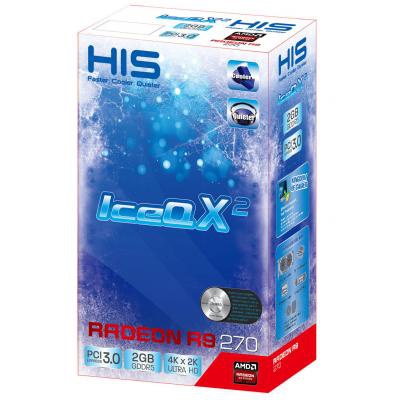 Видеокарта HIS Radeon R9 270 2048Mb iPower IceQ X Boost (H270QM2G2M)