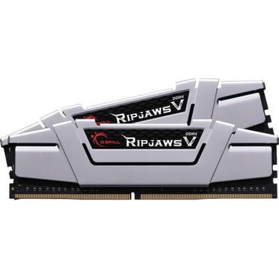 Модуль памяти для компьютера DDR4 16GB (2x8GB) 3000 MHz RipjawsV Silver G.Skill (F4-3000C15D-16GVS)
