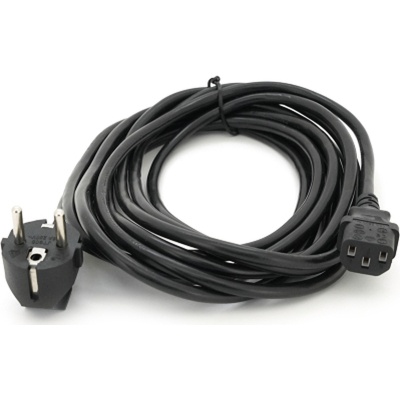 Кабель живлення C13 5.0m 1.0mm2 Voltronic (PC-186 CEE7/7-C13-CCA50/1)