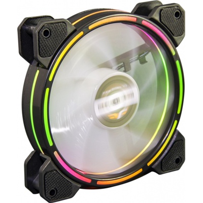 Кулер для корпуса Frime FLF-HB120TRRGBHUB16