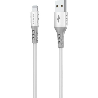 Дата кабель USB 2.0 AM to Lightning 1.0m PD-B51i White Proda (PD-B51i-WH)