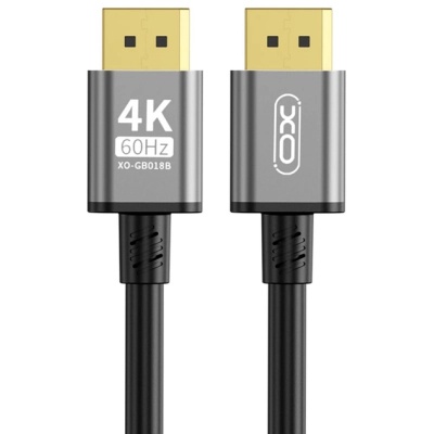 Кабель мультимедійний DisplayPort to DisplayPort 5.0m v1.2 tranish XO (GB018B-DP.tranish)