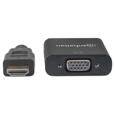 Переходник HDMI M to VGA F (without audio) Manhattan Intracom (151467)