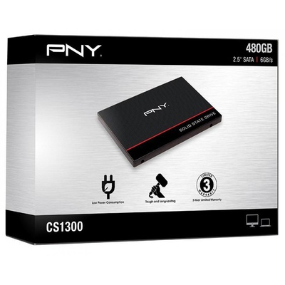Накопитель SSD 2.5' 480GB PNY SSD (SSD7CS1311-480-RB)