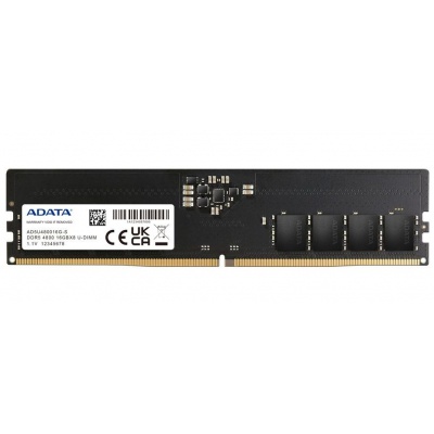 Модуль памяти для компьютера DDR5 16GB 4800 MHz ADATA (AD5U480016G-S)