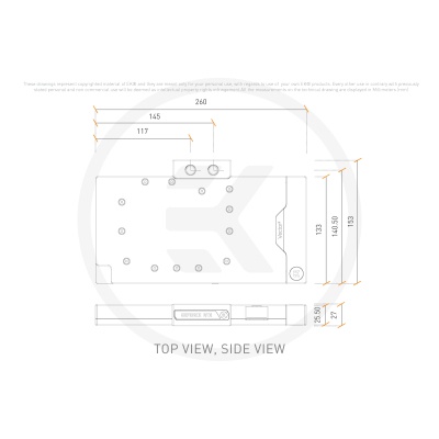 Водоблок Ekwb EK-Quantum Vector Strix/TUF RTX 4090 D-RGB - Nickel + Plexi (3831109901243)