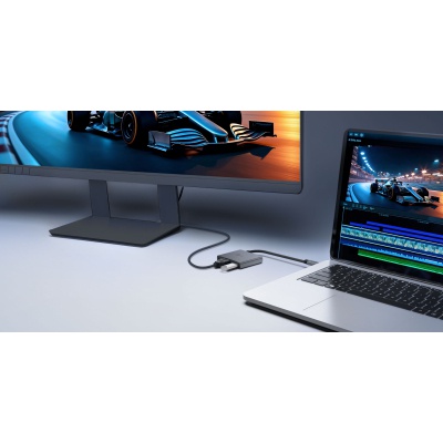 Концентратор TP-Link USB-C 3-in-1 1xUSB 3.0 + 1xUSB-C PD 100W + 1xHDMI (UH3020C)