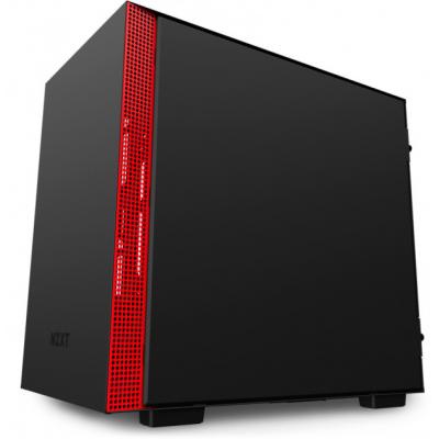 Корпус NZXT H210 Black/Red (CA-H210B-BR)