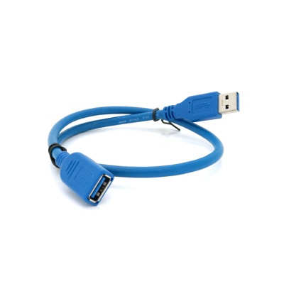 Дата кабель USB 3.0 AM/AF 0.5m blue Voltronic (YT-3.0AM\AF-0.5BL)