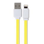 Дата кабель Golf Flat iPhone 6 Yellow (46464)