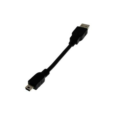 Дата кабель Drobak USB 2.0 AM–Mini USB Тип B 0,1м (212675)