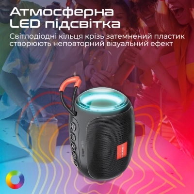 Акустична система Promate Capsule-3 Black (capsule-3.black)