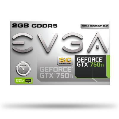 Видеокарта EVGA GeForce GTX750 Ti 2048Mb Superclocked (02G-P4-3753-KR)