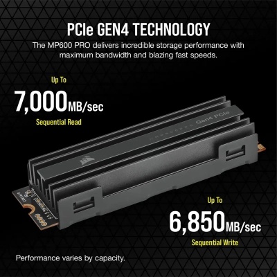 Накопитель SSD M.2 2280 1TB MP600PRO Corsair (CSSD-F1000GBMP600PRO)